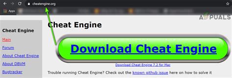 cheat engine official site.